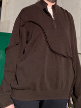 Load image into Gallery viewer, DARK CHOCOLATE PULLOVER
