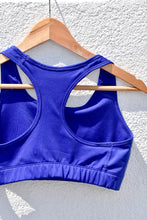 Load image into Gallery viewer, BLUE NIKE SPORTS BRA
