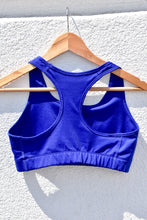 Load image into Gallery viewer, BLUE NIKE SPORTS BRA
