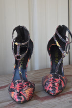 Load image into Gallery viewer, Paper Fox Multi-color Stiletto Heel
