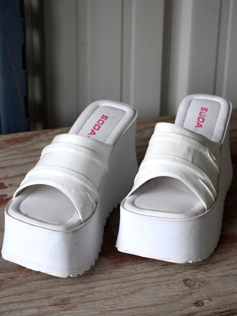 CHUNKY PLATFORM SLIP ONS