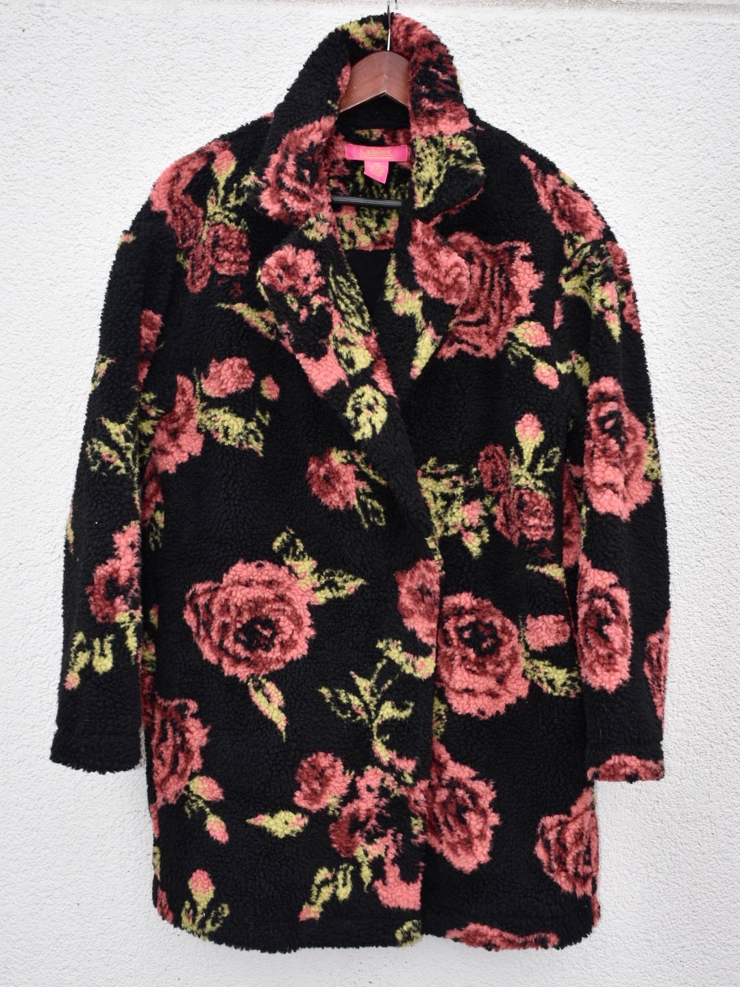 FLORAL TEDDY JACKET (non upcycle)