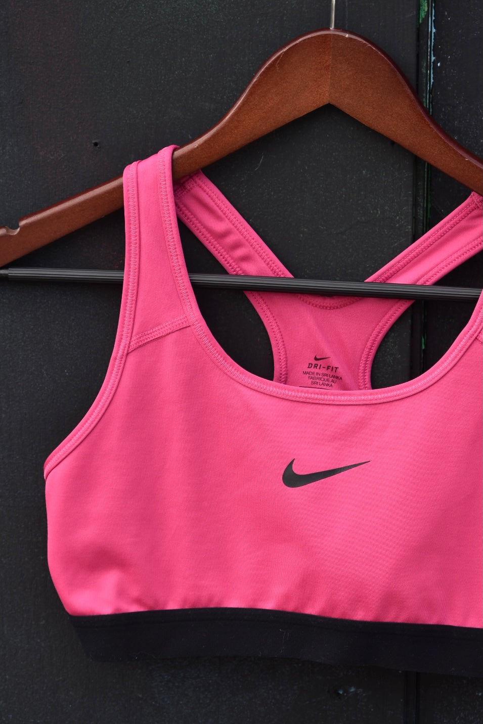 Hot Pink Nike Sports Bra