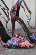Load image into Gallery viewer, Paper Fox Multi-color Stiletto Heel
