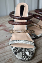 Load image into Gallery viewer, Snakeskin Mule Heel
