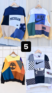 5 CUSTOM UNIVERSITY SWEATSHIRT (S-XXXL)