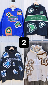 5 CUSTOM UNIVERSITY SWEATSHIRT (S-XXXL)